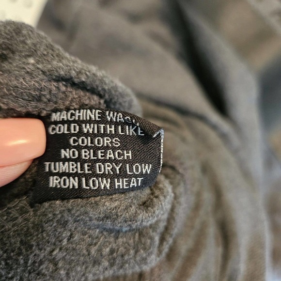 Ring Of Fire Shirt Mens Medium Pullover Hoodie Charcoal Gray Black Graphics - Picture 8 of 8